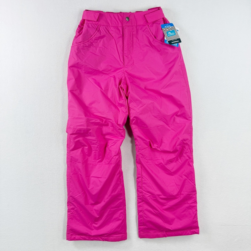 Columbia Starchaser Peak III Youth L Snow Ski Pants‎ Waterproof Hot Pink Girls